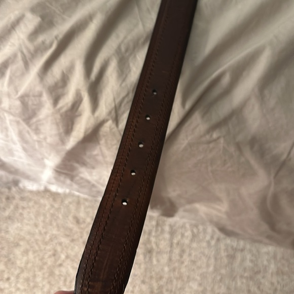 Men’s leather belt - Picture 2 of 4